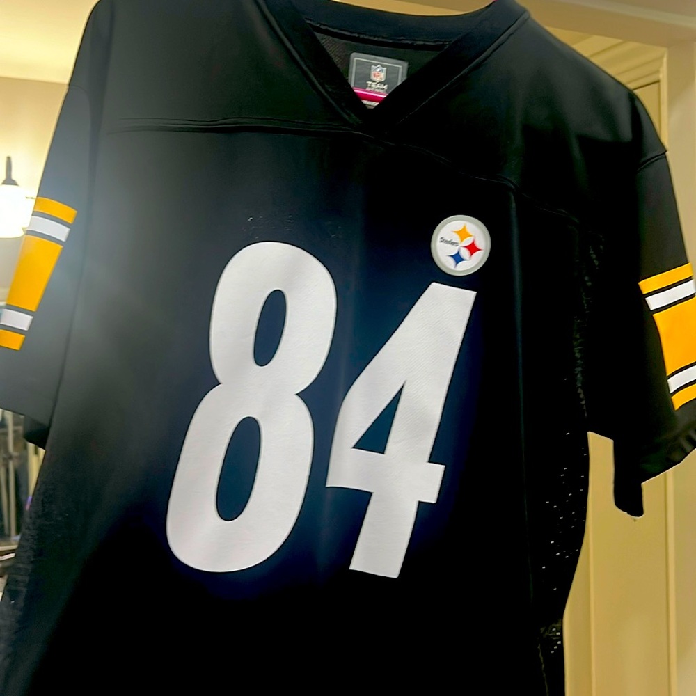 STEELERS 84 Jersey Shirt Size XL Youth (or Sm/Med Women’s)